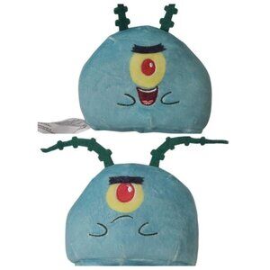 Plankton Nickelodeon Spongebob Squarepants 3" Reversible TeeTurtle Plush RARE